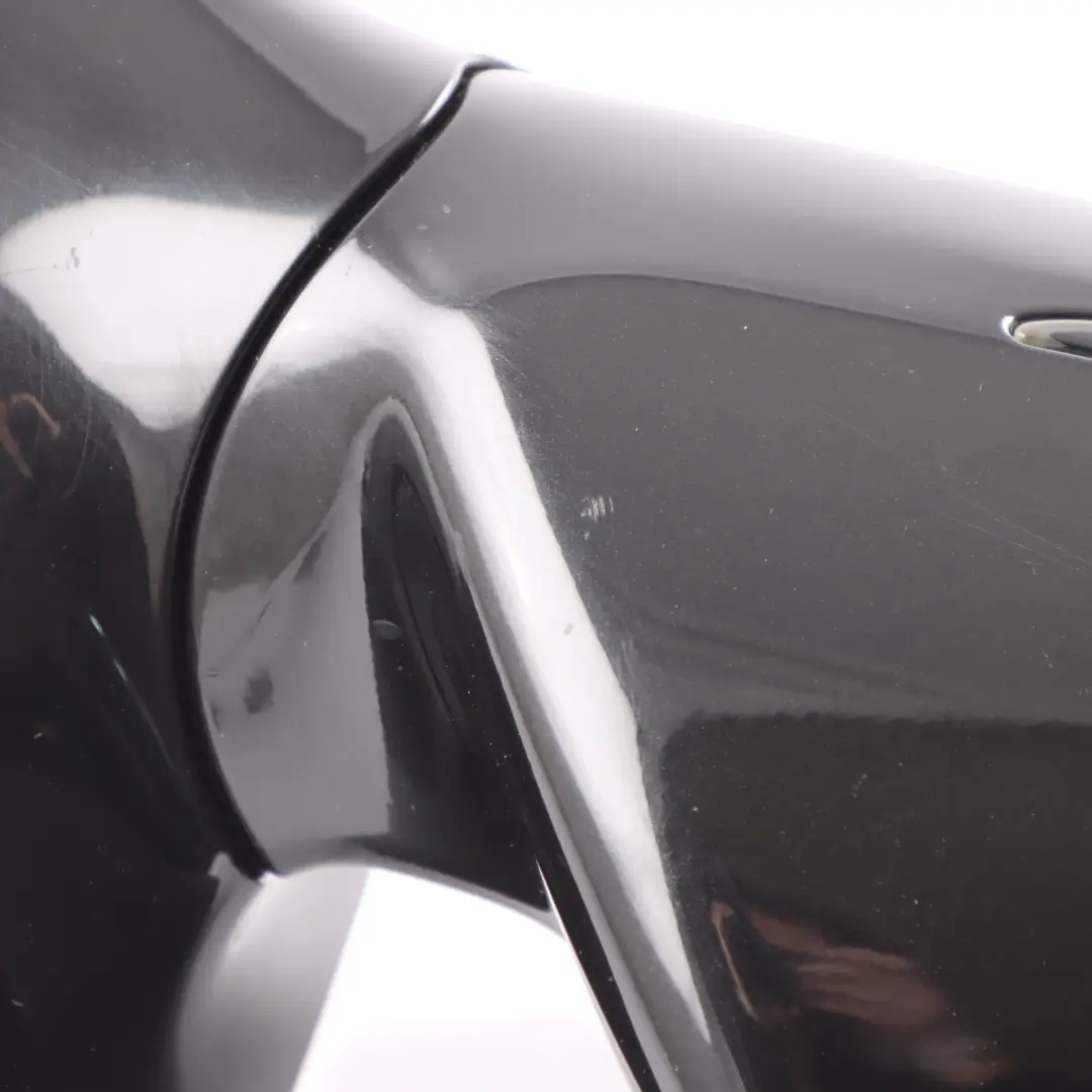 Mercedes CLS C219 Wing Mirror Door Right O/S Power Fold Obsidian Black 197 - SKU RHD-A2198102676-OB - Part number A2198102676