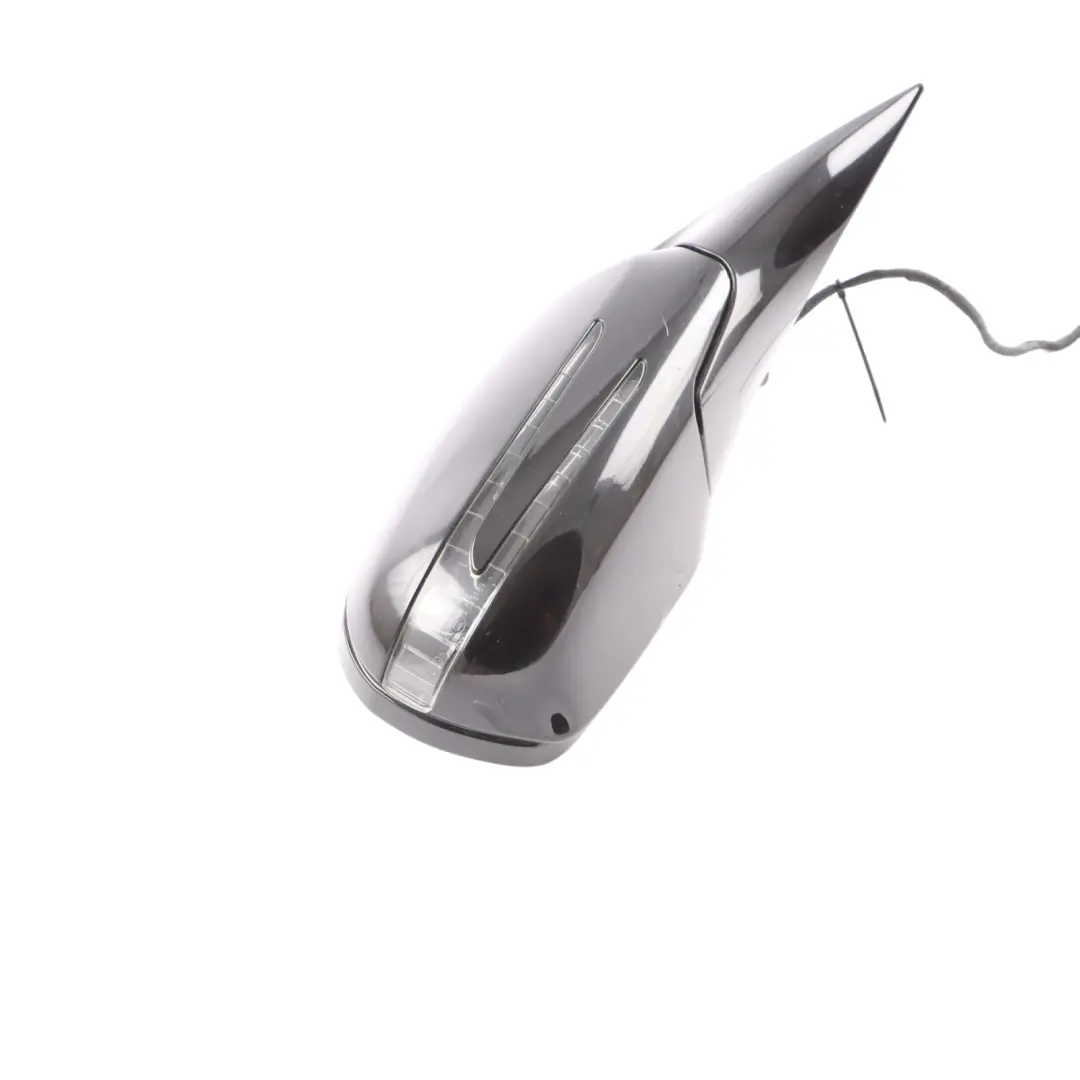 Mercedes CLS C219 Wing Mirror Door Right O/S Power Fold Obsidian Black 197 - SKU RHD-A2198102676-OB - Part number A2198102676