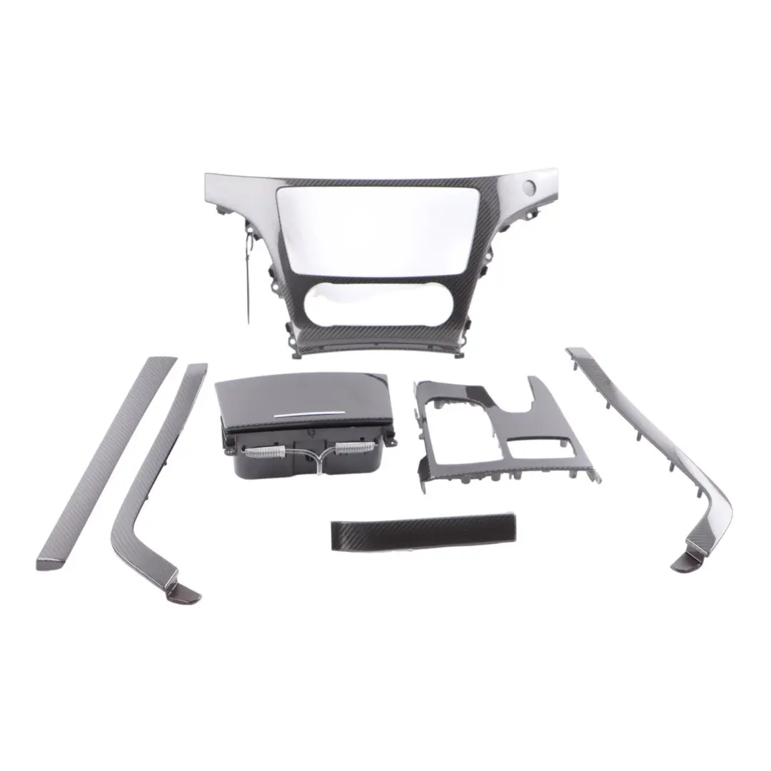 Dashboard Carbon Fiber Surround Cover Trim Set Kit to Mercedes R231 with Part number A2316802707 Mercedes R231 Dashboard Carbon Fiber Surround Cover Trim Set Kit - SKU RHD-A2316802707-1 - Part number A2316802707