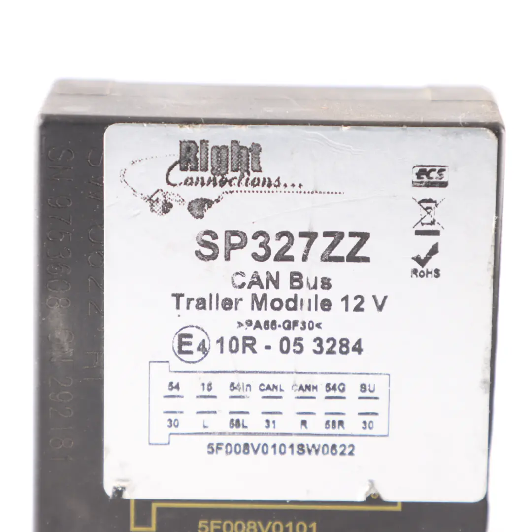 Electronics 12V Trailer Module Control Unit 5F008V0101 to ECS with Part number SP327ZZ ECS Electronics 12V Trailer Module Control Unit 5F008V0101 - SKU SP327ZZ - Part number SP327ZZ