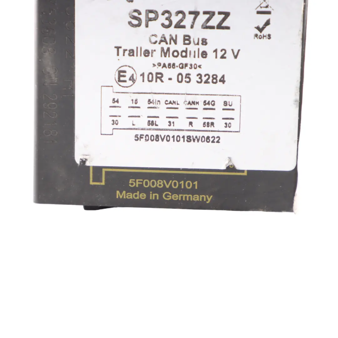 Electronics 12V Trailer Module Control Unit 5F008V0101 to ECS with Part number SP327ZZ ECS Electronics 12V Trailer Module Control Unit 5F008V0101 - SKU SP327ZZ - Part number SP327ZZ
