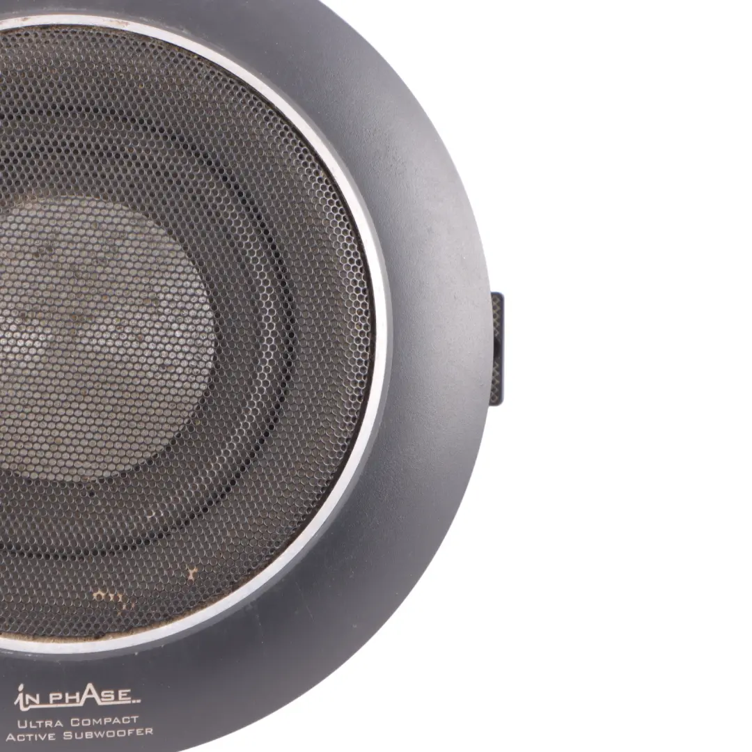 Underseat Active Subwoofer 300W 4Ohm to In Phase Ultra Compact with Part number USW10 In Phase Ultra Compact Underseat Active Subwoofer 300W 4Ohm - SKU USW10 - Part number USW10