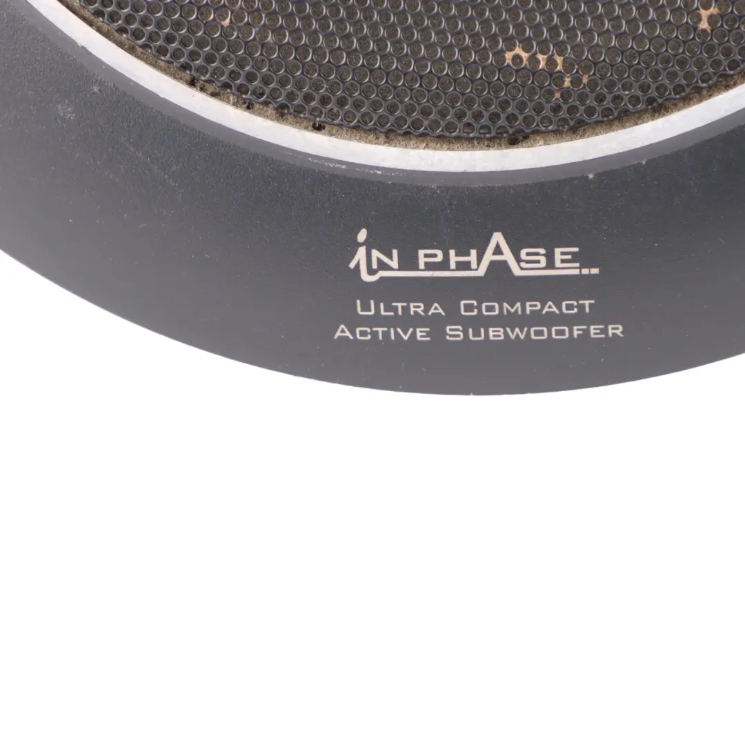 Underseat Active Subwoofer 300W 4Ohm to In Phase Ultra Compact with Part number USW10 In Phase Ultra Compact Underseat Active Subwoofer 300W 4Ohm - SKU USW10 - Part number USW10