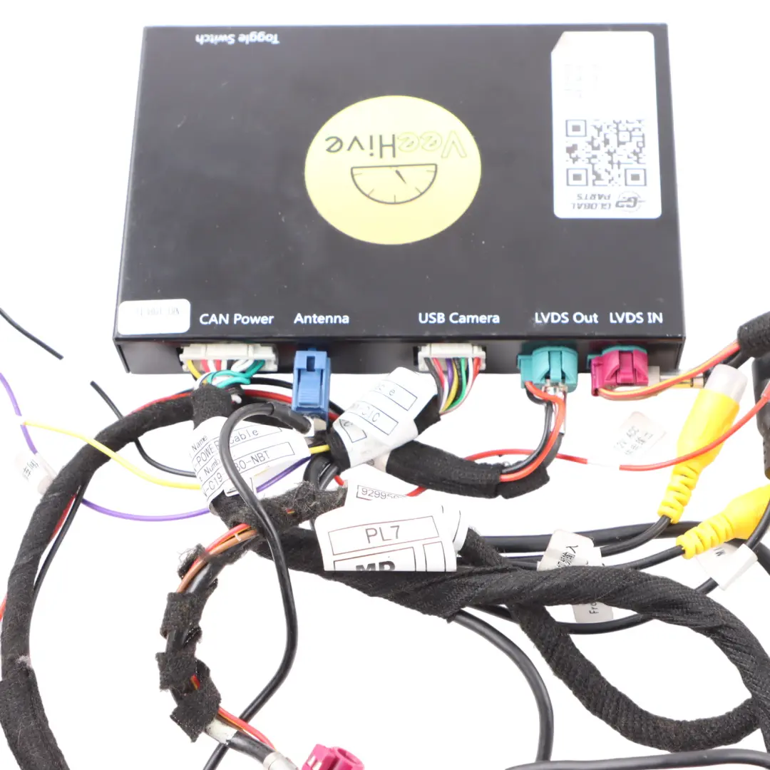 VeeHive CCC Android Apple CarPlay Retrofit Unit Module Cables BMW F20 F21 - SKU VEEHIVE-RETROFIT - Part number VeeHive Retrofit