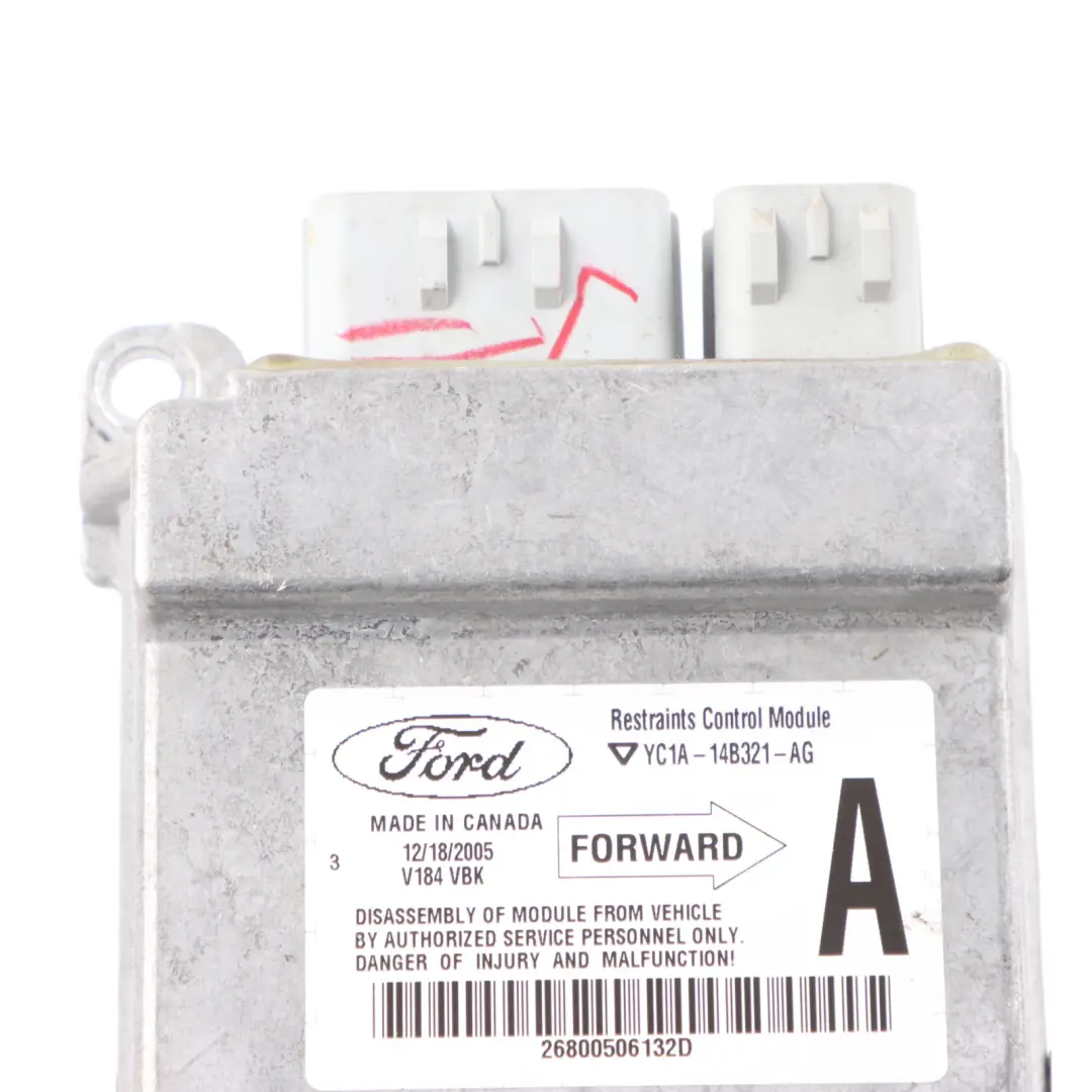 Ford Transit MK6 Module Unité Contrôle Air ECU - SKU YC1A14B321AG - Numéro de pièce YC1A14B321AG