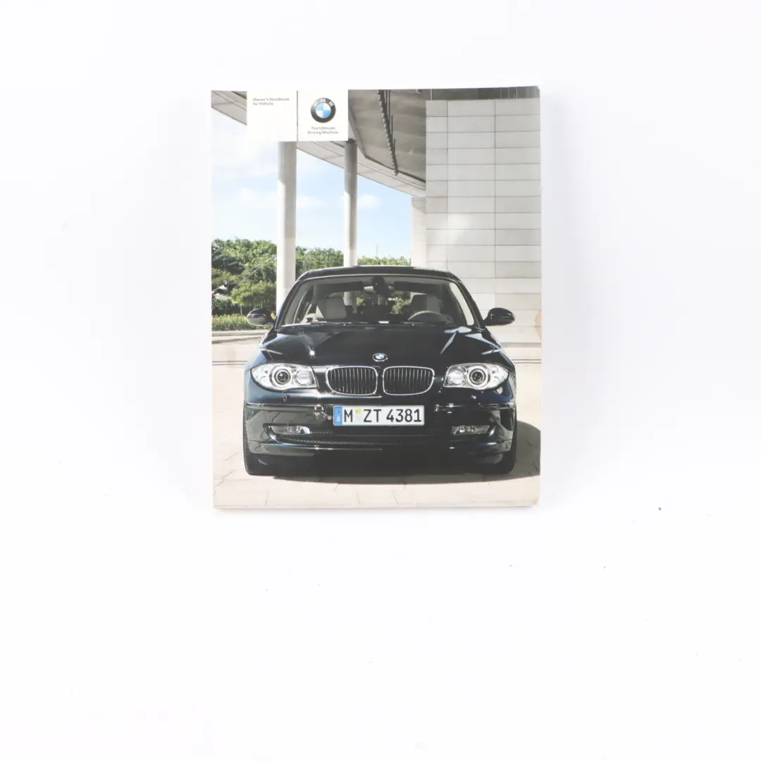 BMW E81 E87 LCI Service Booklet Owner's Handbook Pouch Case Wallet Set - SKU 0013222-1 - Part number 0013222