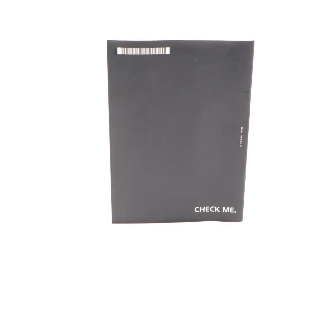 Service Book Booklet Instruction to Mini Cooper One R56 with Part number 0013611 Mini Cooper One R56 Service Book Booklet Instruction - SKU 0013611-2 - Part number 0013611