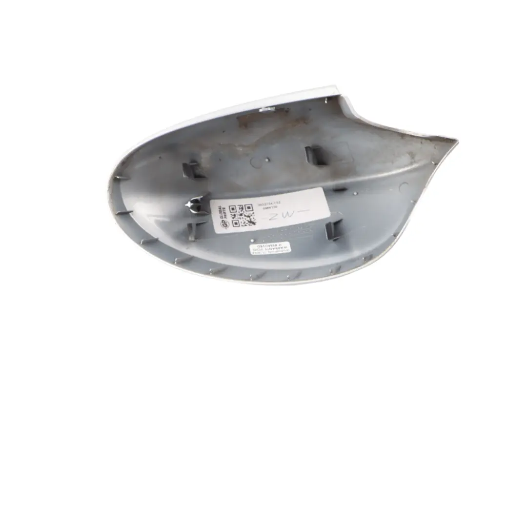 BMW E90 E91 Wing Espejo Cubierta Tapa Derecha Titansilber Carcasa Plata 354 - SKU 0032724-TS2 - Número de pieza 0032724