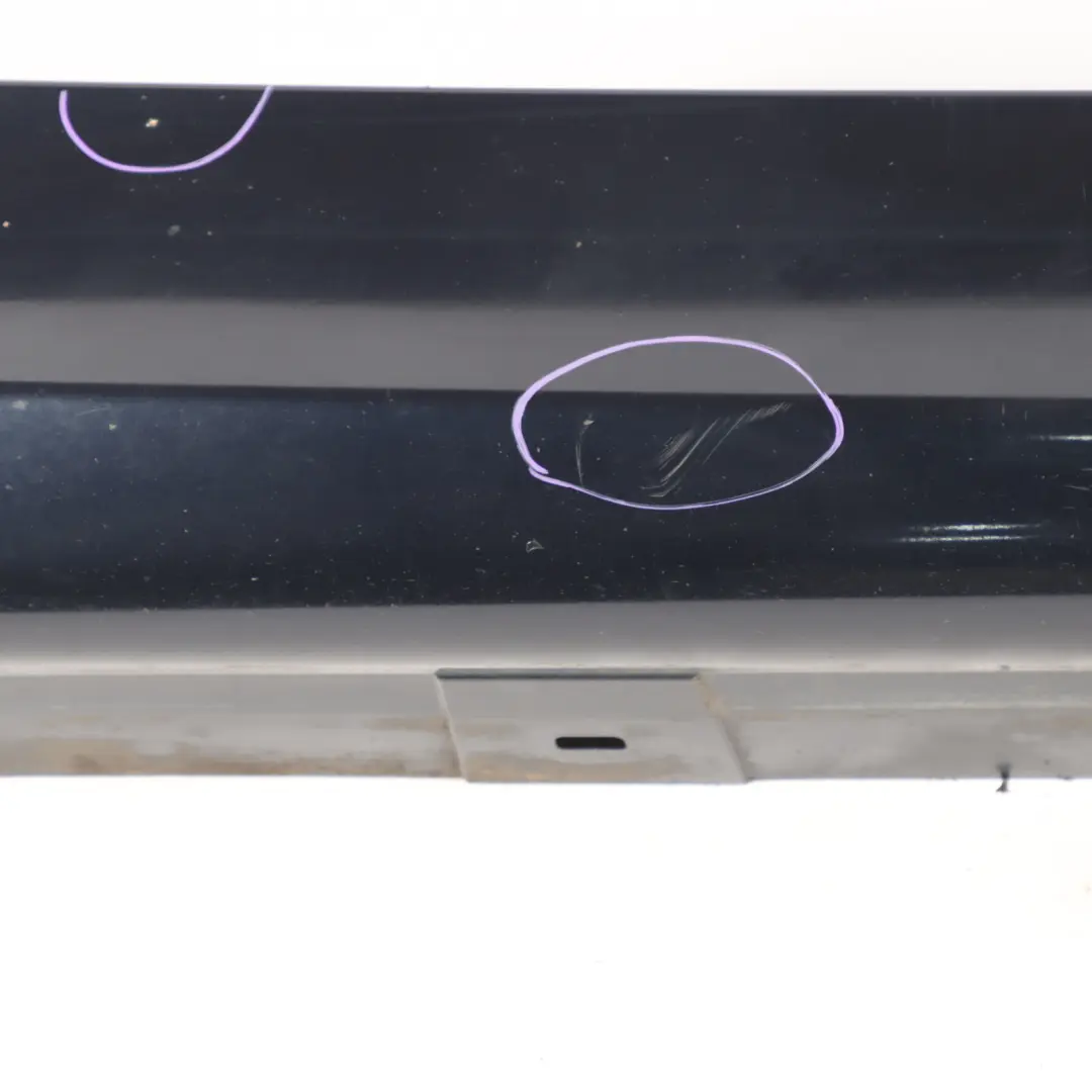 BMW E90 E91 Side Skirt Sill Strip Right O/S Monacoblau Monaco Blau Blue - A35 - SKU 0032950-MB1 - Part number 0032950