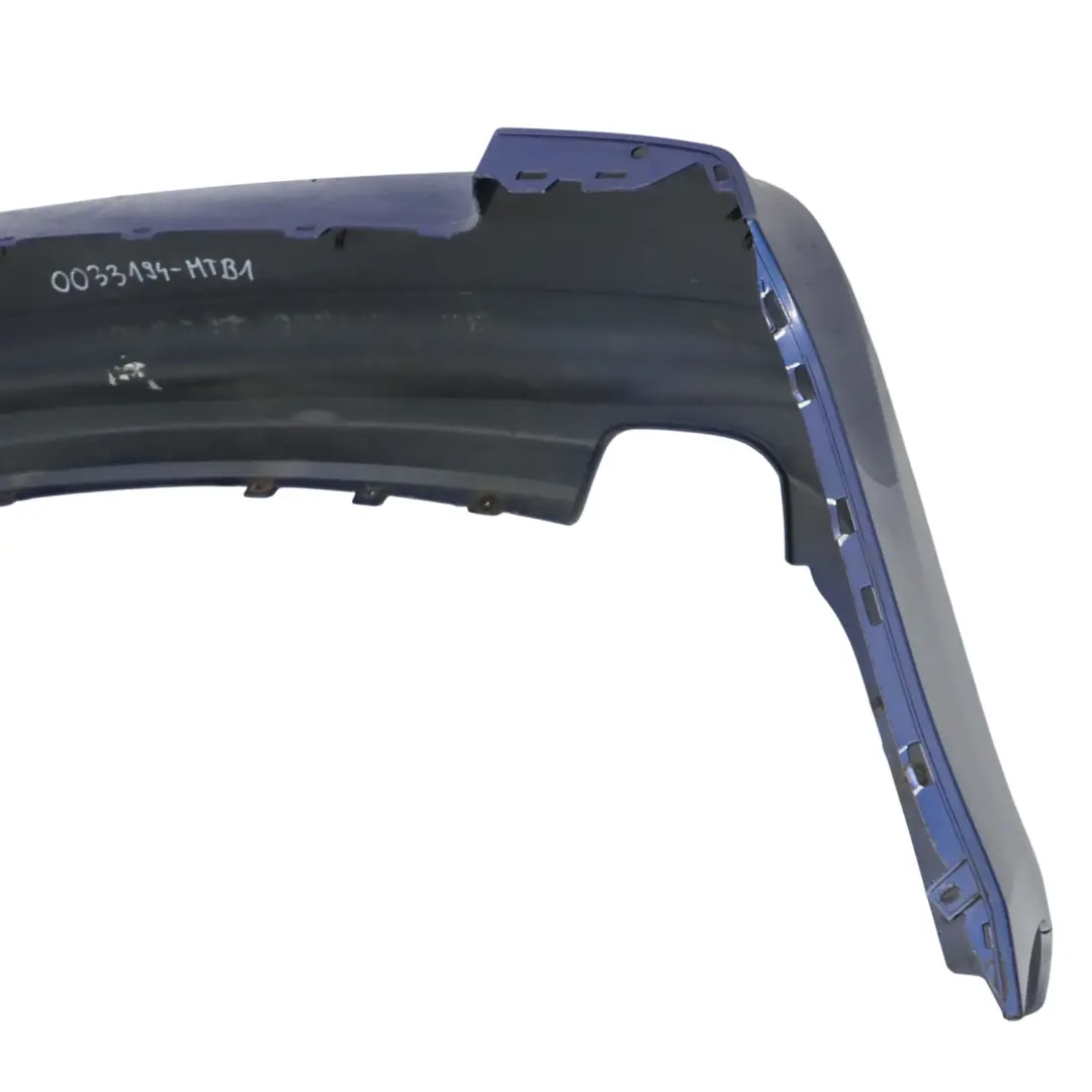 BMW E90 Saloon Rear Bumper PDC Montegoblau Montego Blue Metallic - A51 - SKU 0033194-MTB1 - Part number 0033194