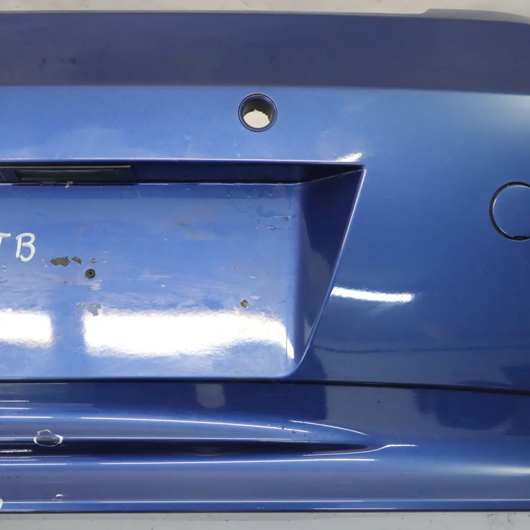 BMW Z4 E85 Convertible Rear Bumper PDC Trim Panel Montegoblau Blue - A51 - SKU 0034438-MTB - Part number 0034438