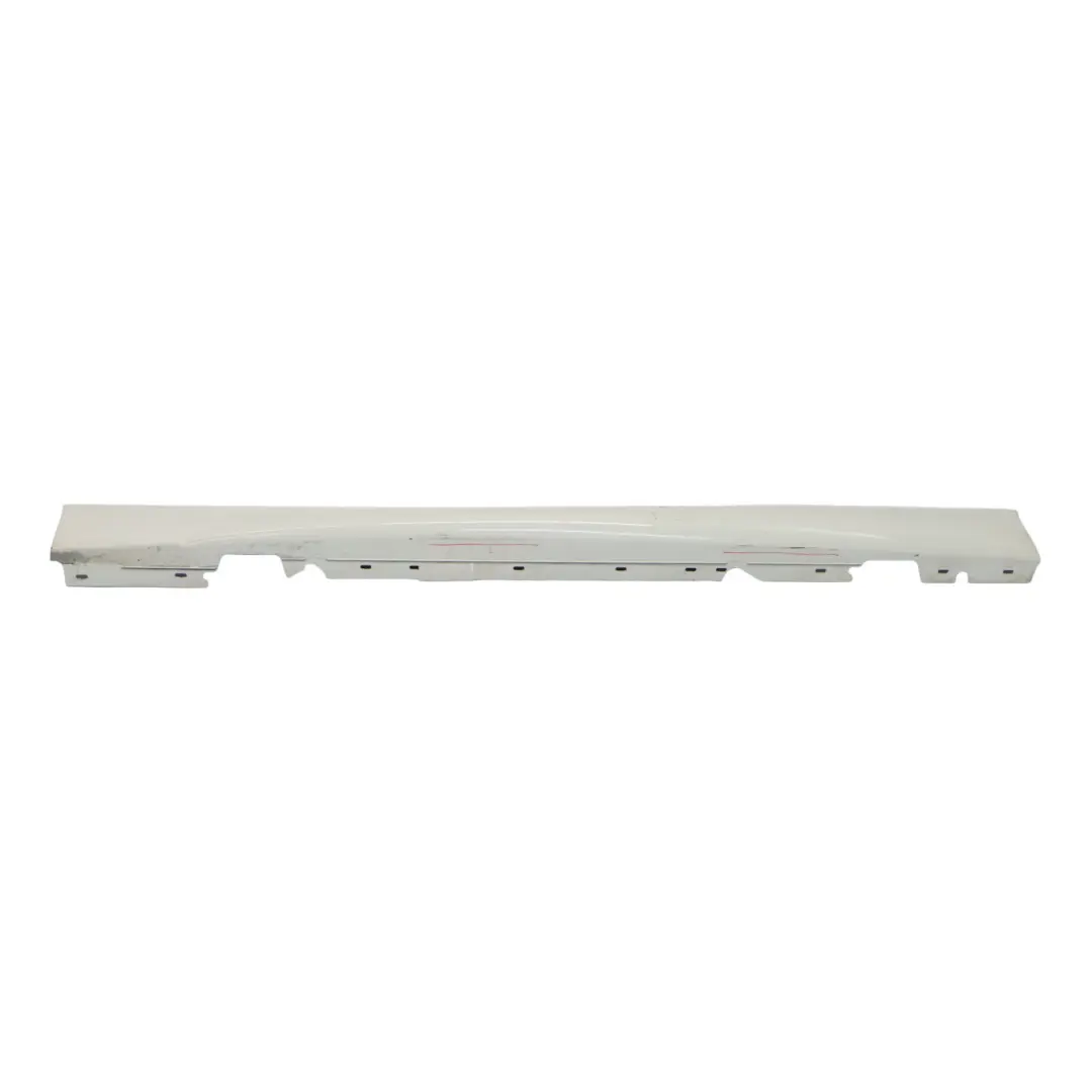 BMW E81 E82 Listwa Lewa Próg M-Pakiet Alpinweiss 3 - 300 - SKU 0034731-AW - Numer Części 0034731