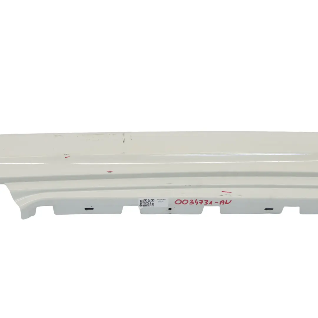  Faldon lateralBMW E81 E82 E88 M Sport Sill Strip Izquierda Alpinweiss Blanco 300 - SKU 0034731-AW - Número de pieza 0034731