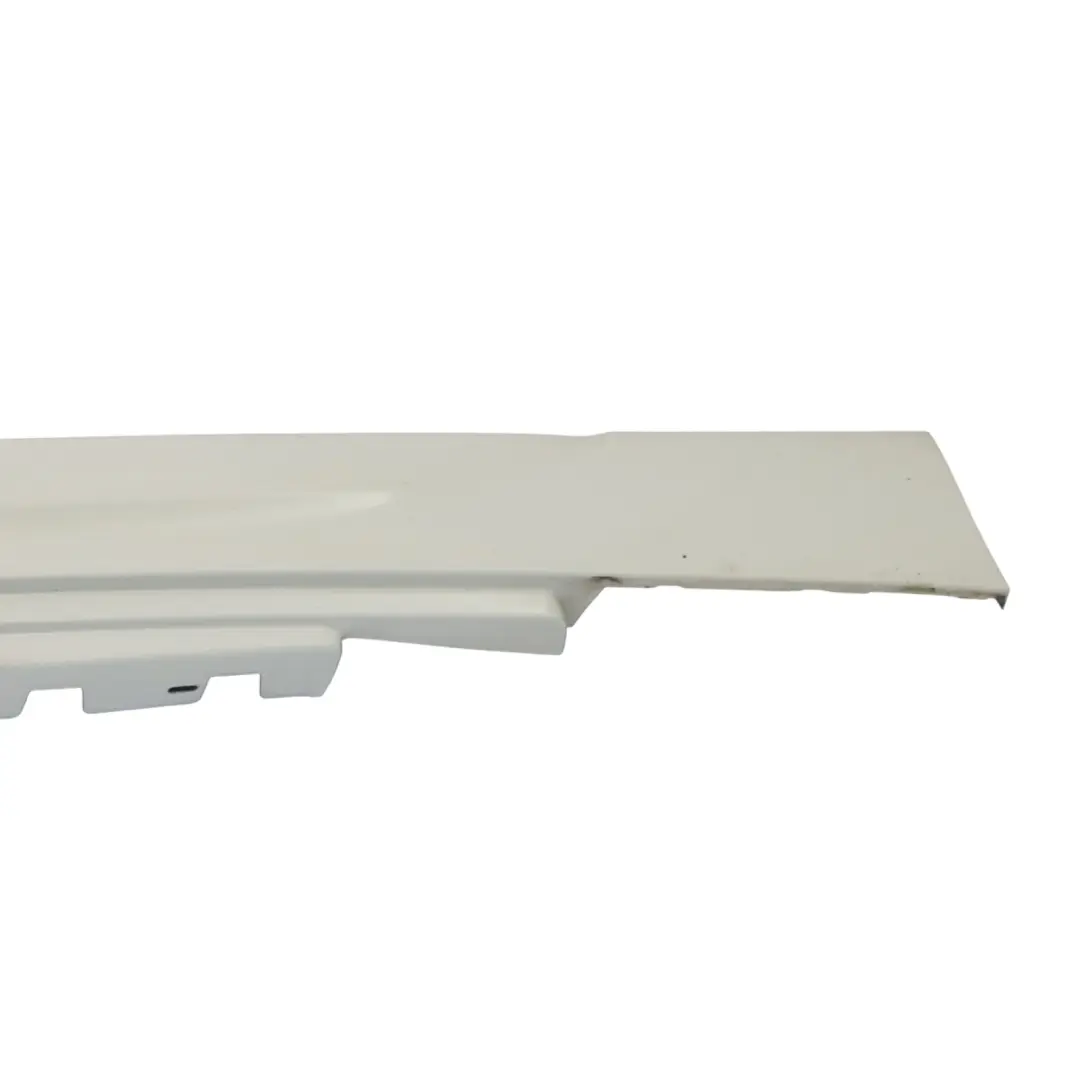  Faldon lateralBMW E81 E82 E88 M Sport Sill Strip Izquierda Alpinweiss Blanco 300 - SKU 0034731-AW - Número de pieza 0034731