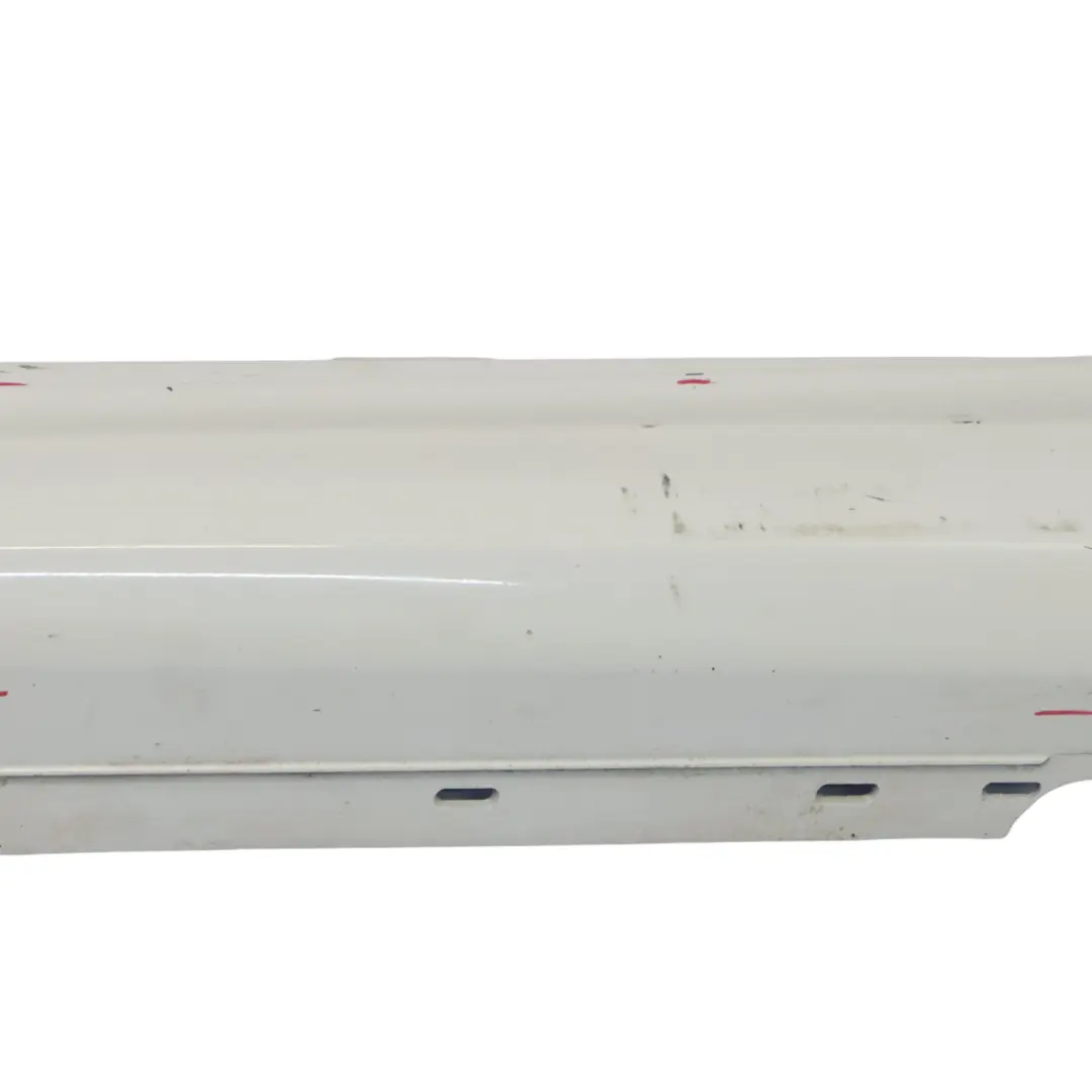 BMW E81 E82 Listwa Lewa Próg M-Pakiet Alpinweiss 3 - 300 - SKU 0034731-AW - Numer Części 0034731