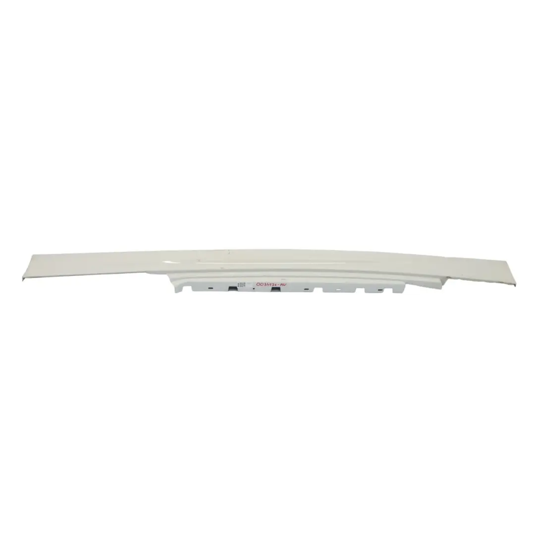 BMW E81 E82 Listwa Lewa Próg M-Pakiet Alpinweiss 3 - 300 - SKU 0034731-AW - Numer Części 0034731