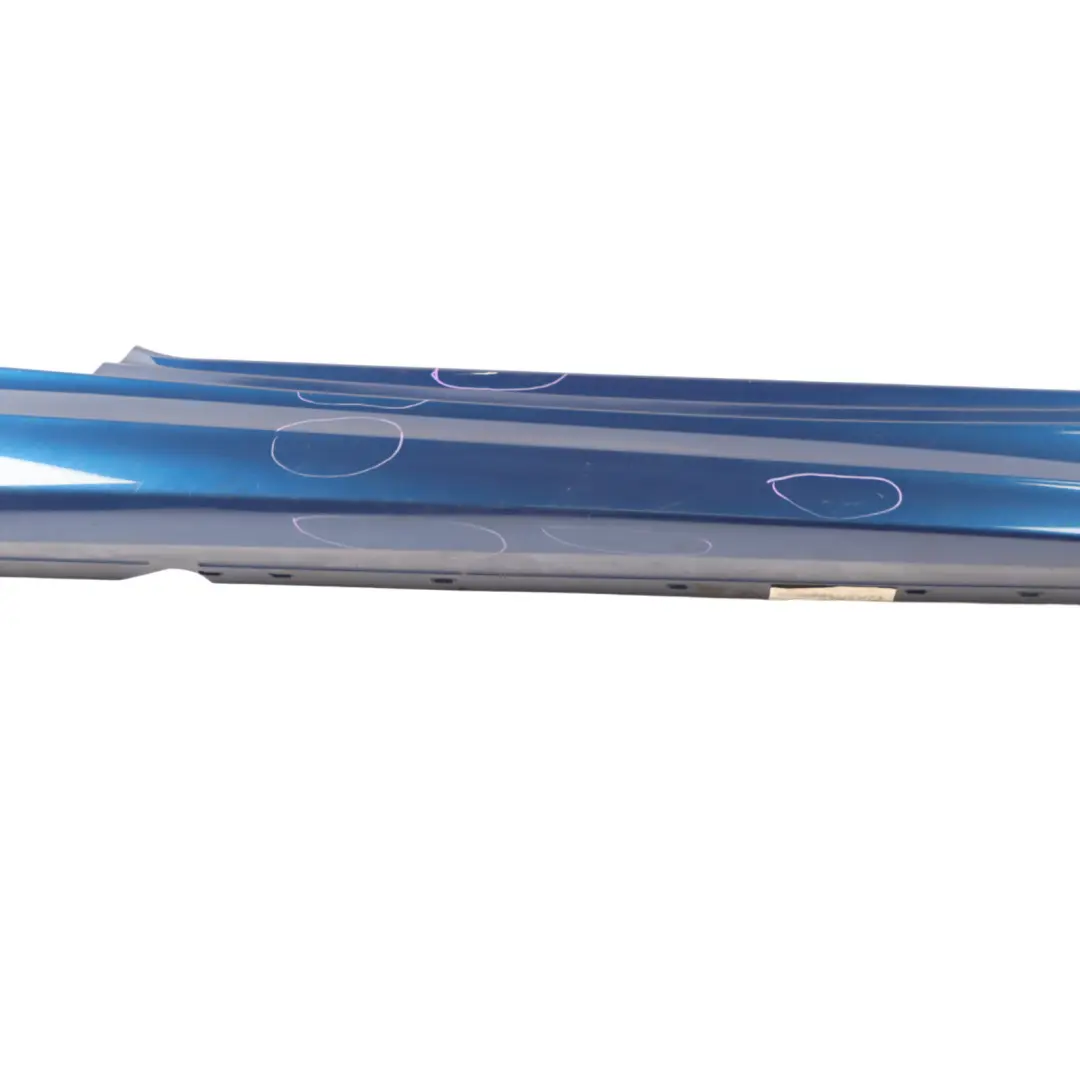 Sill Strip Skirt Right O/S Le Mans Blau Metallic - 381 to BMW E81 E82 E88 M Sport with Part number 0034732 BMW E81 E82 E88 M Sport Sill Strip Skirt Right O/S Le Mans Blau Metallic - 381 - SKU 0034732-LMB5 - Part number 0034732