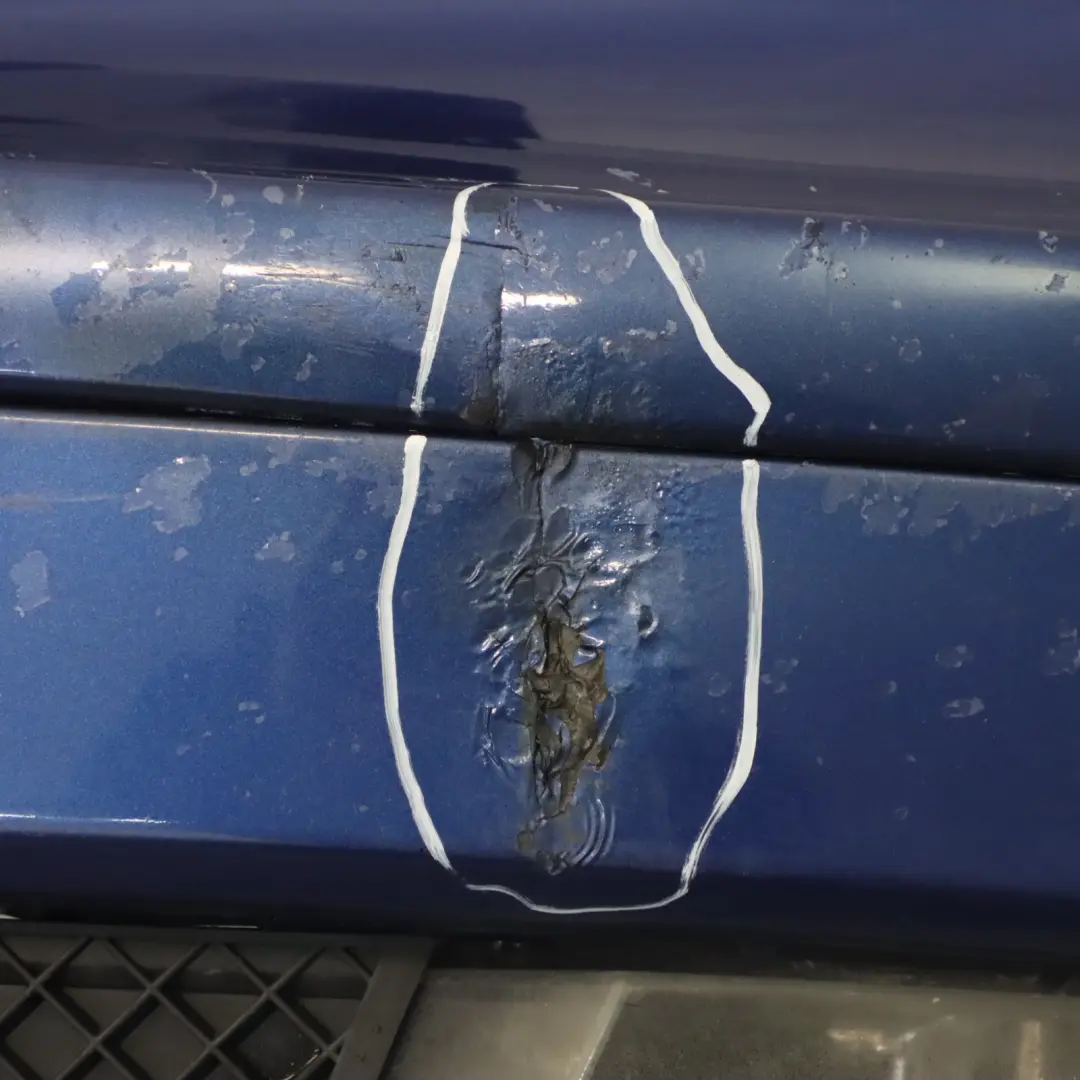 Zderzak Przedni PDC Montegoblau Montego Blue - A51 do BMW E81 E87 LCI o numerze 0035909 BMW E81 E87 LCI Zderzak Przedni PDC Montegoblau Montego Blue - A51 - SKU 0035909-MTB - Numer Części 0035909