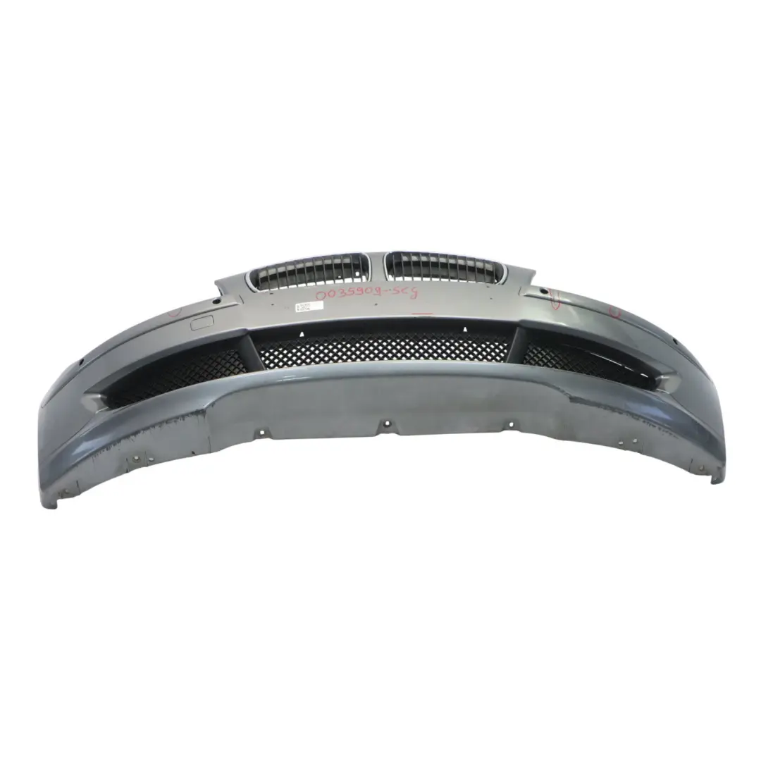 BMW E81 E87 LCI Front Bumper Trim Spacegrau Space Grey Metallic - A52 - SKU 0035909-SCG - Part number 0035909