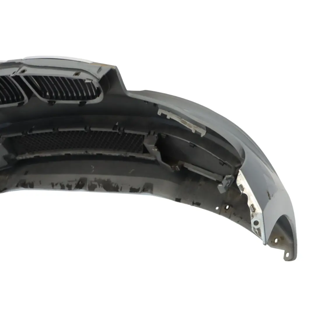 BMW E81 E87 LCI Front Bumper Trim Spacegrau Space Grey Metallic - A52 - SKU 0035909-SCG - Part number 0035909