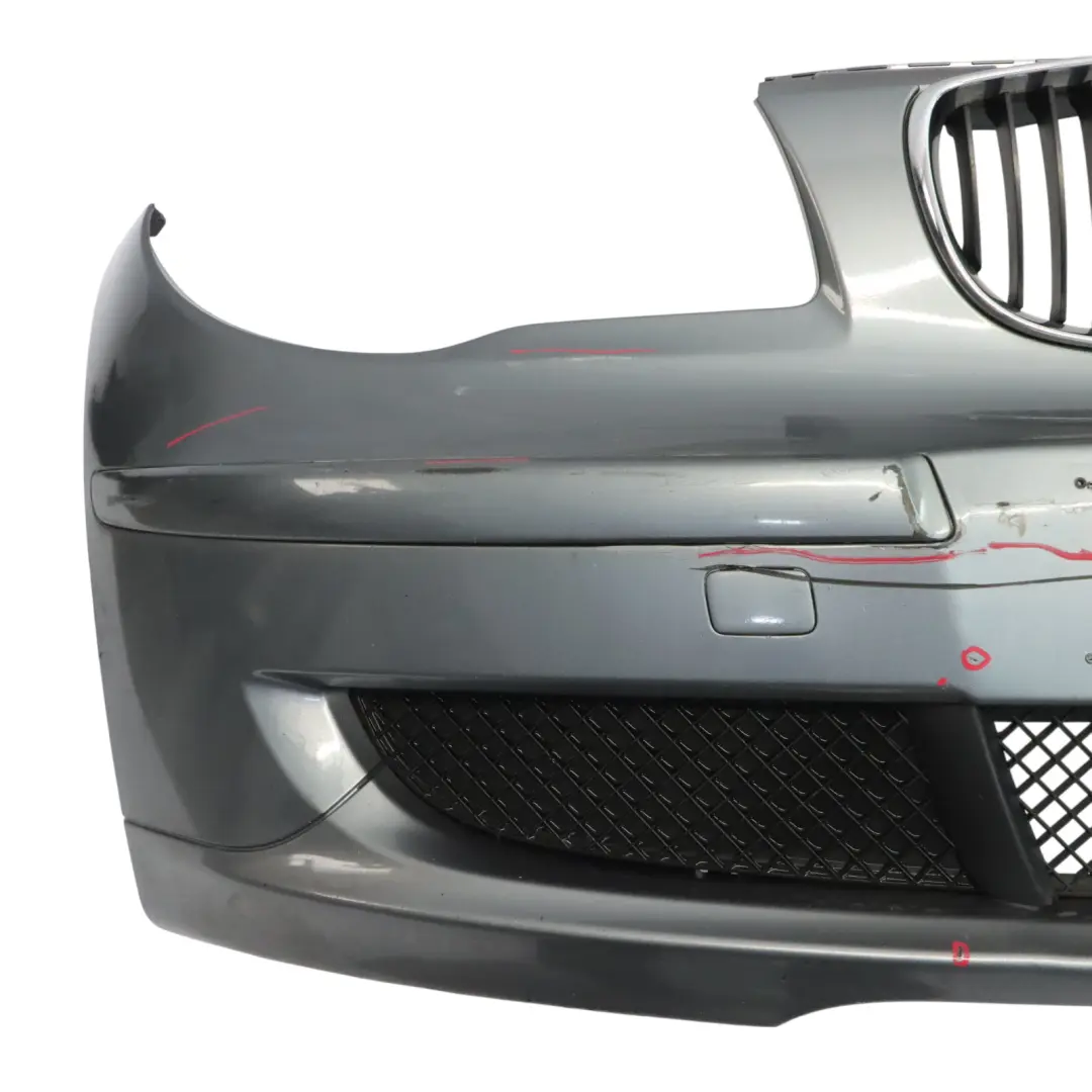 BMW E81 E87 LCI Front Bumper Trim PDC Spacegrau Space Grey Metallic - A52 - SKU 0035909-SCG1 - Part number 0035909