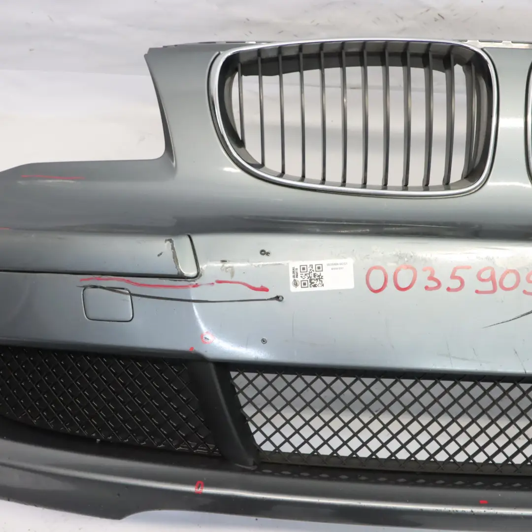 BMW E81 E87 LCI Front Bumper Trim PDC Spacegrau Space Grey Metallic - A52 - SKU 0035909-SCG1 - Part number 0035909