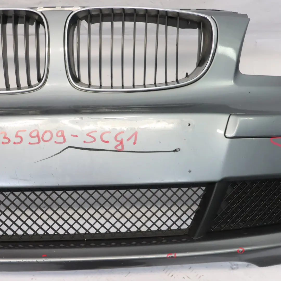 Front Bumper Trim PDC Spacegrau Space Grey Metallic - A52 to BMW E81 E87 LCI with Part number 0035909 BMW E81 E87 LCI Front Bumper Trim PDC Spacegrau Space Grey Metallic - A52 - SKU 0035909-SCG1 - Part number 0035909
