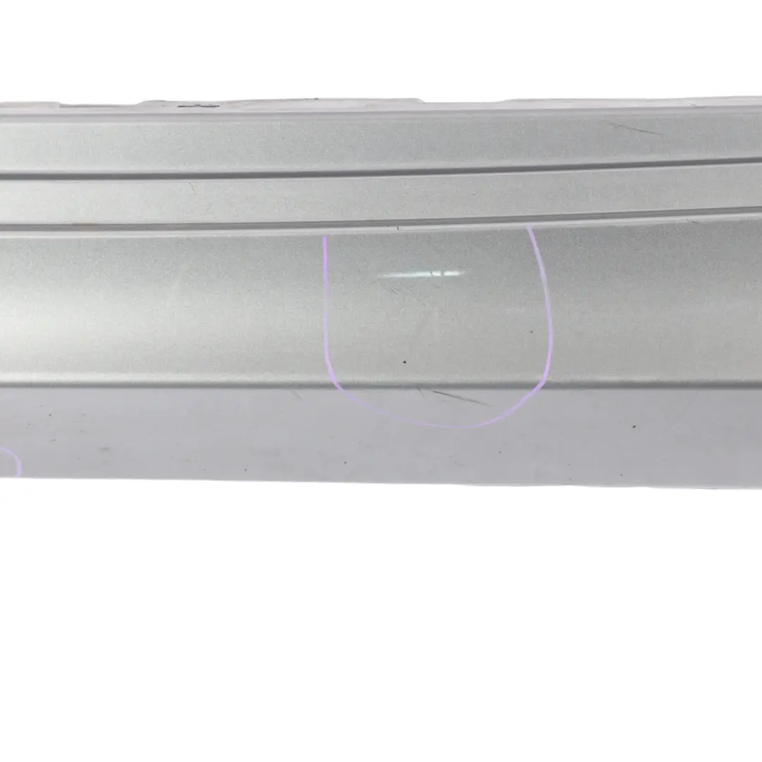 BMW E81 E82 E88 Side Skirt Sill Strip Left N/S Spacegrau Grey Metallic - A52 - SKU 0036143-SCG1 - Part number 0036143