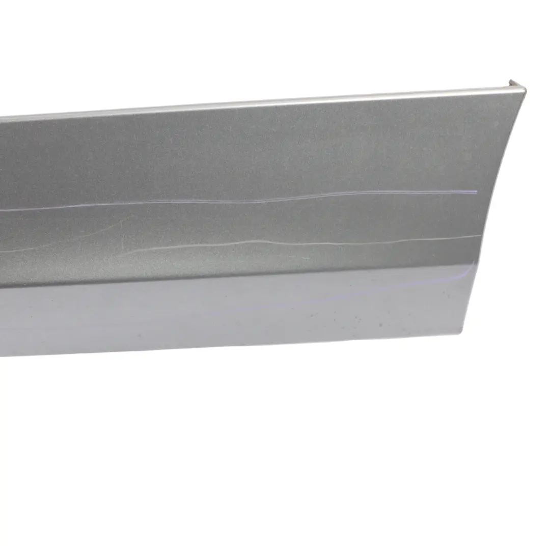 Side Skirt Sill Strip Left N/S Spacegrau Grey Metallic - A52 to BMW E81 E82 E88 with Part number 0036143 BMW E81 E82 E88 Side Skirt Sill Strip Left N/S Spacegrau Grey Metallic - A52 - SKU 0036143-SCG1 - Part number 0036143