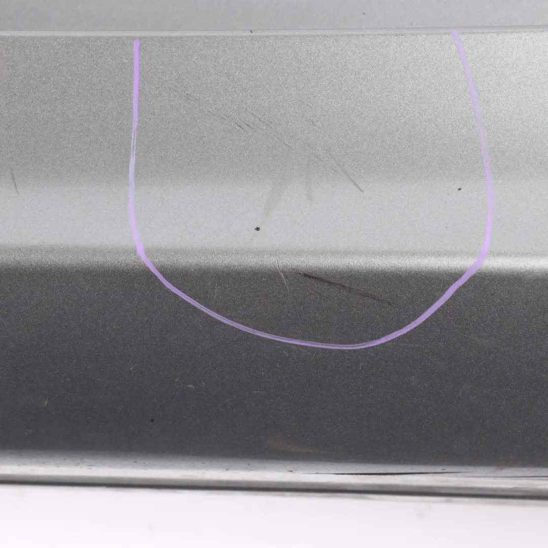 Side Skirt Sill Strip Left N/S Spacegrau Grey Metallic - A52 to BMW E81 E82 E88 with Part number 0036143 BMW E81 E82 E88 Side Skirt Sill Strip Left N/S Spacegrau Grey Metallic - A52 - SKU 0036143-SCG1 - Part number 0036143