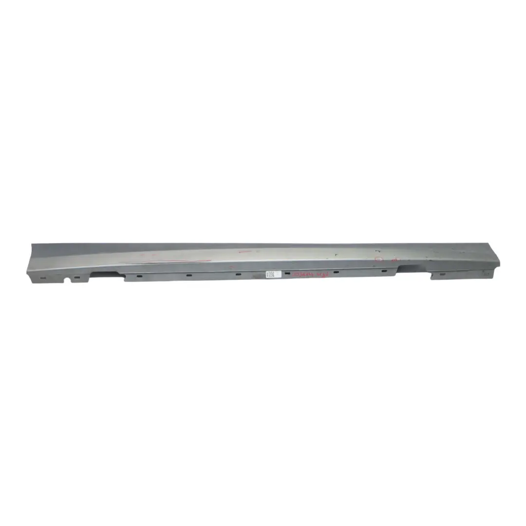 BMW E87 LCI Sill Strip Side Skirt Right O/S Spacegrau Space Grey Metallic - A52 - SKU 0036144-SCG2 - Part number 0036144
