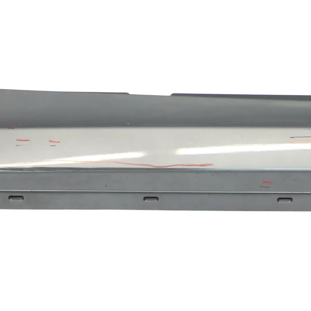 BMW E87 LCI Sill Strip Side Skirt Right O/S Spacegrau Space Grey Metallic - A52 - SKU 0036144-SCG2 - Part number 0036144