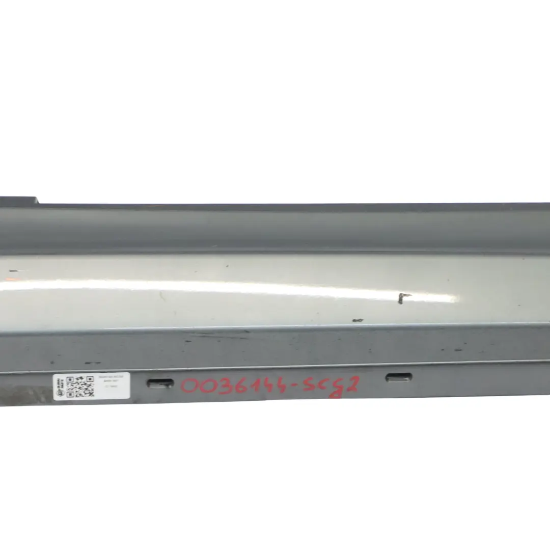 BMW E87 LCI Sill Strip Side Skirt Right O/S Spacegrau Space Grey Metallic - A52 - SKU 0036144-SCG2 - Part number 0036144