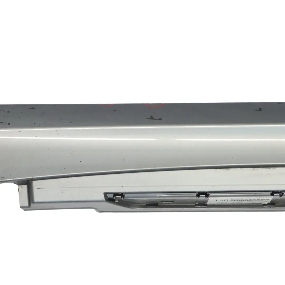BMW E87 LCI Sill Strip Side Skirt Right O/S Spacegrau Space Grey Metallic - A52 - SKU 0036144-SCG2 - Part number 0036144