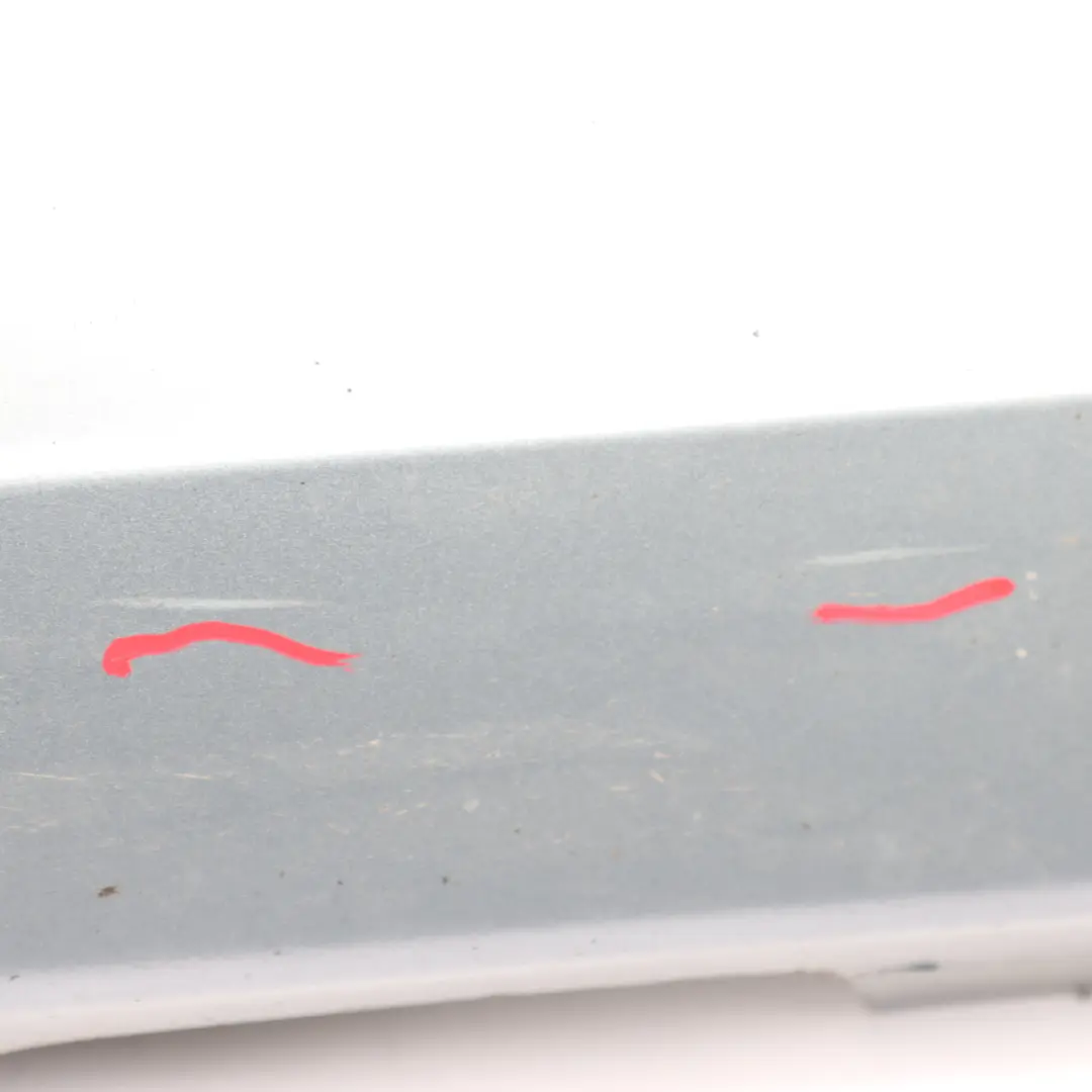 Sill Strip Faldon Lateral Izquierdo Quarzblau Quartz Blue - A18 para BMW E87 LCI con número de pieza 0036145 BMW E87 LCI Sill Strip Faldon Lateral Izquierdo Quarzblau Quartz Blue - A18 - SKU 0036145-QB - Número de pieza 0036145