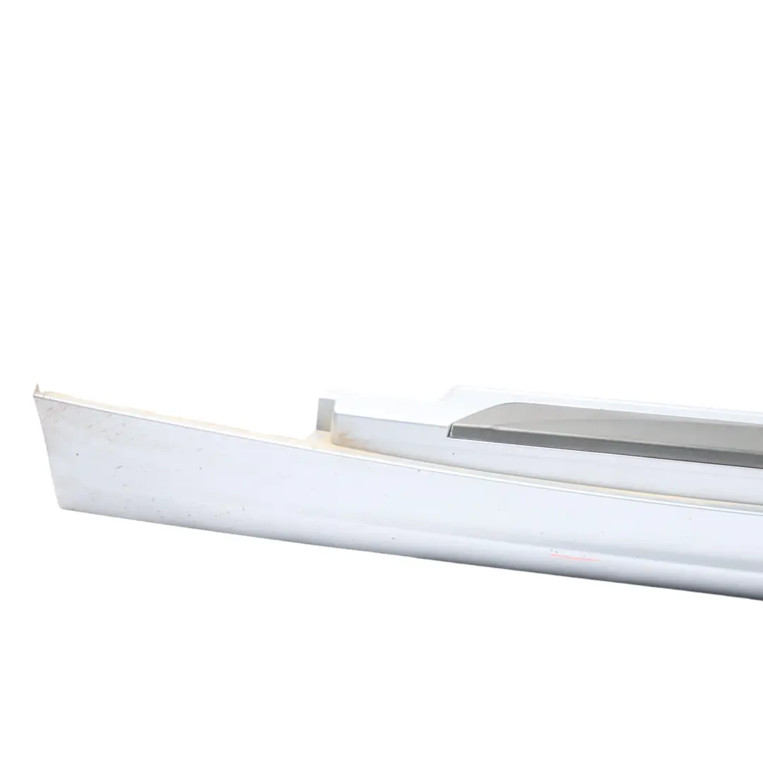 Sill Strip Side Skirt Left N/S Quarzblau Quartz Blue - A18 to BMW 1 E87 LCI with Part number 0036145 BMW 1 E87 LCI Sill Strip Side Skirt Left N/S Quarzblau Quartz Blue - A18 - SKU 0036145-QB - Part number 0036145