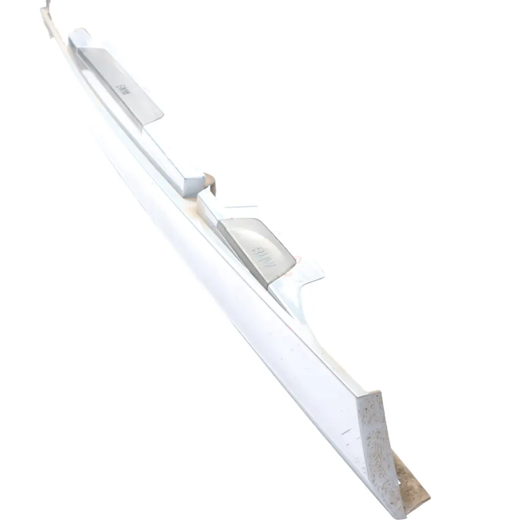 BMW E87 LCI Sill Strip Faldon Lateral Izquierdo Quarzblau Quartz Blue - A18 - SKU 0036145-QB - Número de pieza 0036145