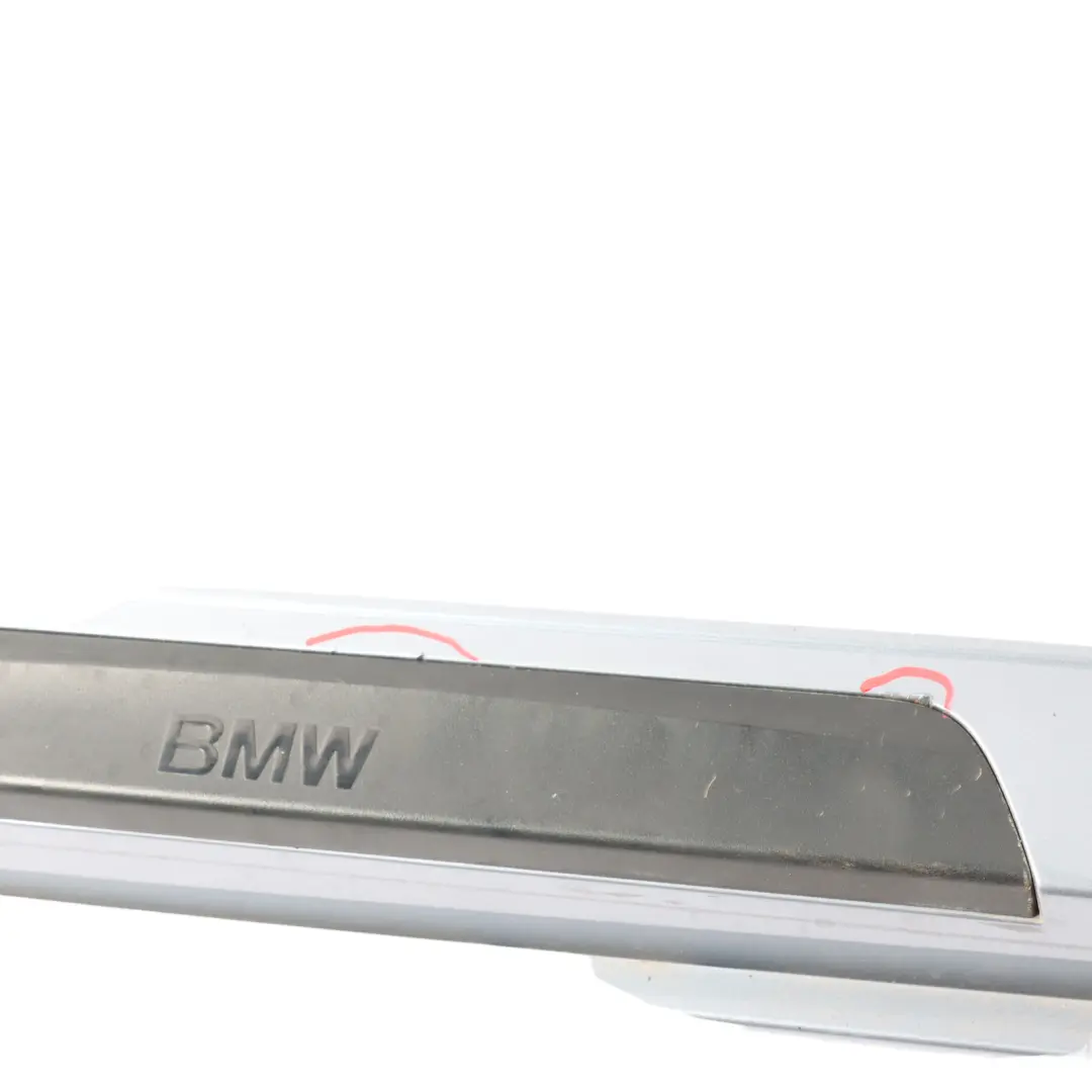 BMW E87 LCI Sill Strip Faldon Lateral Izquierdo Quarzblau Quartz Blue - A18 - SKU 0036145-QB - Número de pieza 0036145