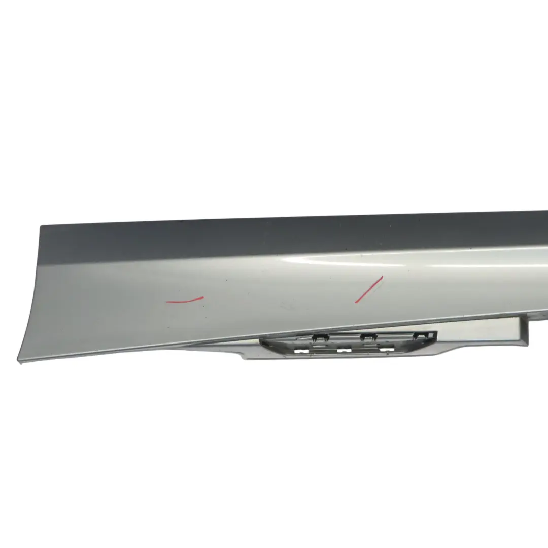 Schwellerleiste Blende Schweller Links Spacegrau Grau Metallic - A52 BMW E87 LCI - SKU 0036145-SCG1 - Teilenummer 0036145