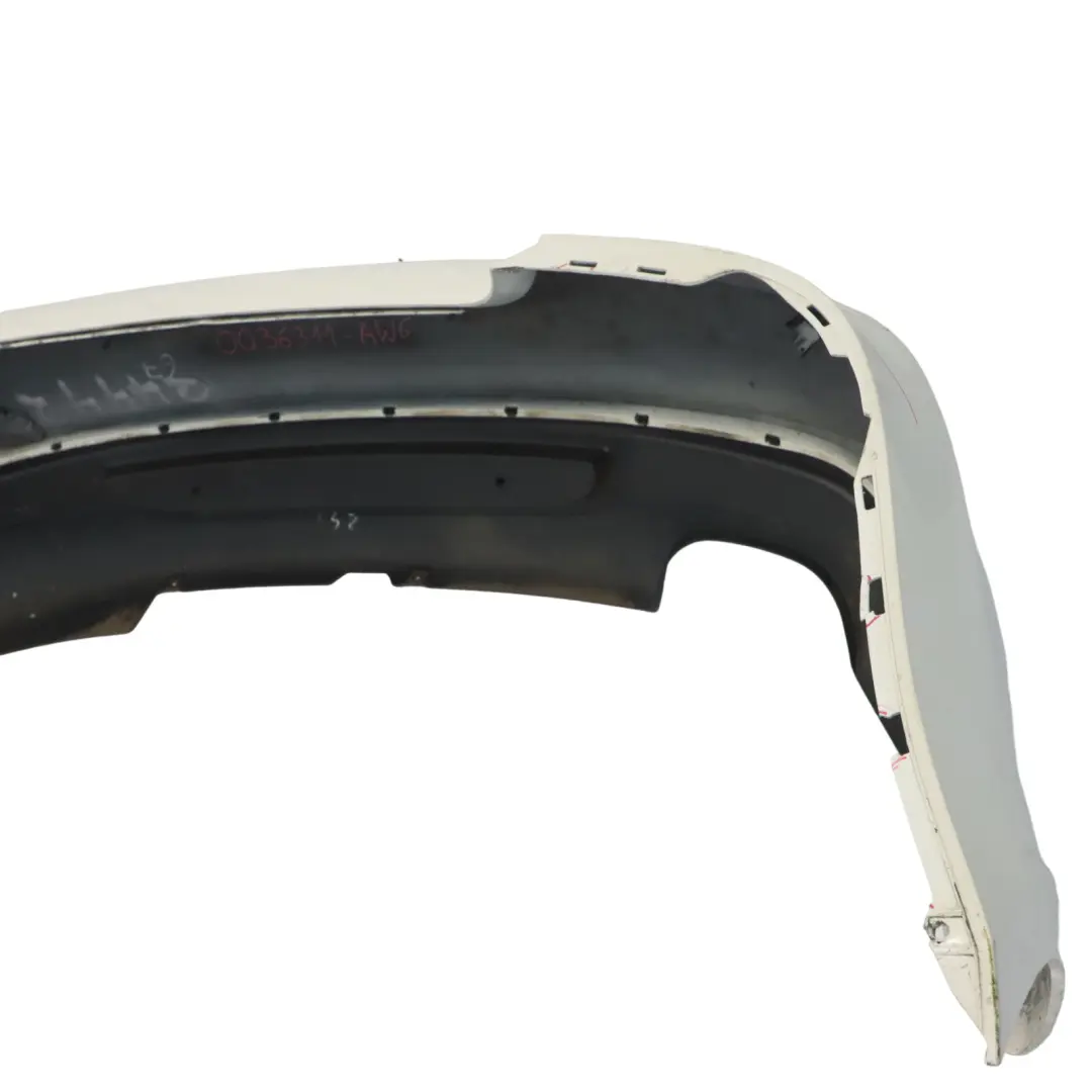 Bumper M Sport Trim Panel Alpinweiss Alpine White - 300 to BMW E82 E88 Rear with Part number 0036311 BMW E82 E88 Rear Bumper M Sport Trim Panel Alpinweiss Alpine White - 300 - SKU 0036311-AW6 - Part number 0036311