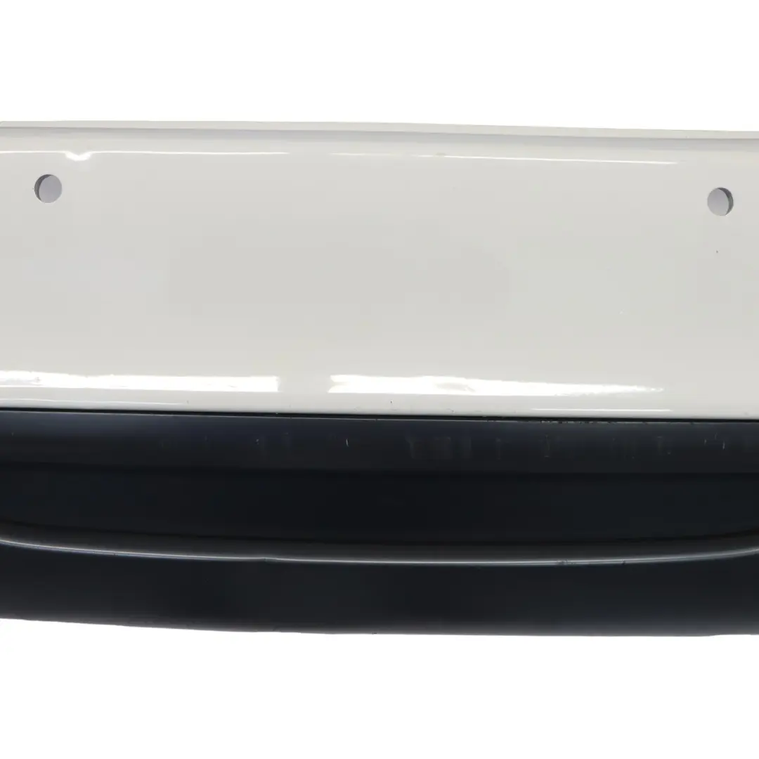 Bumper M Sport Trim Panel Alpinweiss Alpine White - 300 to BMW E82 E88 Rear with Part number 0036311 BMW E82 E88 Rear Bumper M Sport Trim Panel Alpinweiss Alpine White - 300 - SKU 0036311-AW6 - Part number 0036311