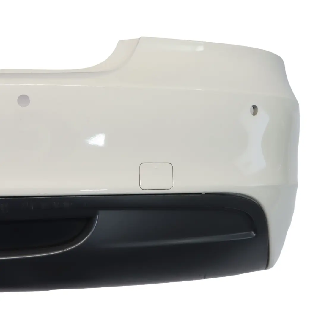 Bumper M Sport Trim Panel Alpinweiss Alpine White - 300 to BMW E82 E88 Rear with Part number 0036311 BMW E82 E88 Rear Bumper M Sport Trim Panel Alpinweiss Alpine White - 300 - SKU 0036311-AW6 - Part number 0036311