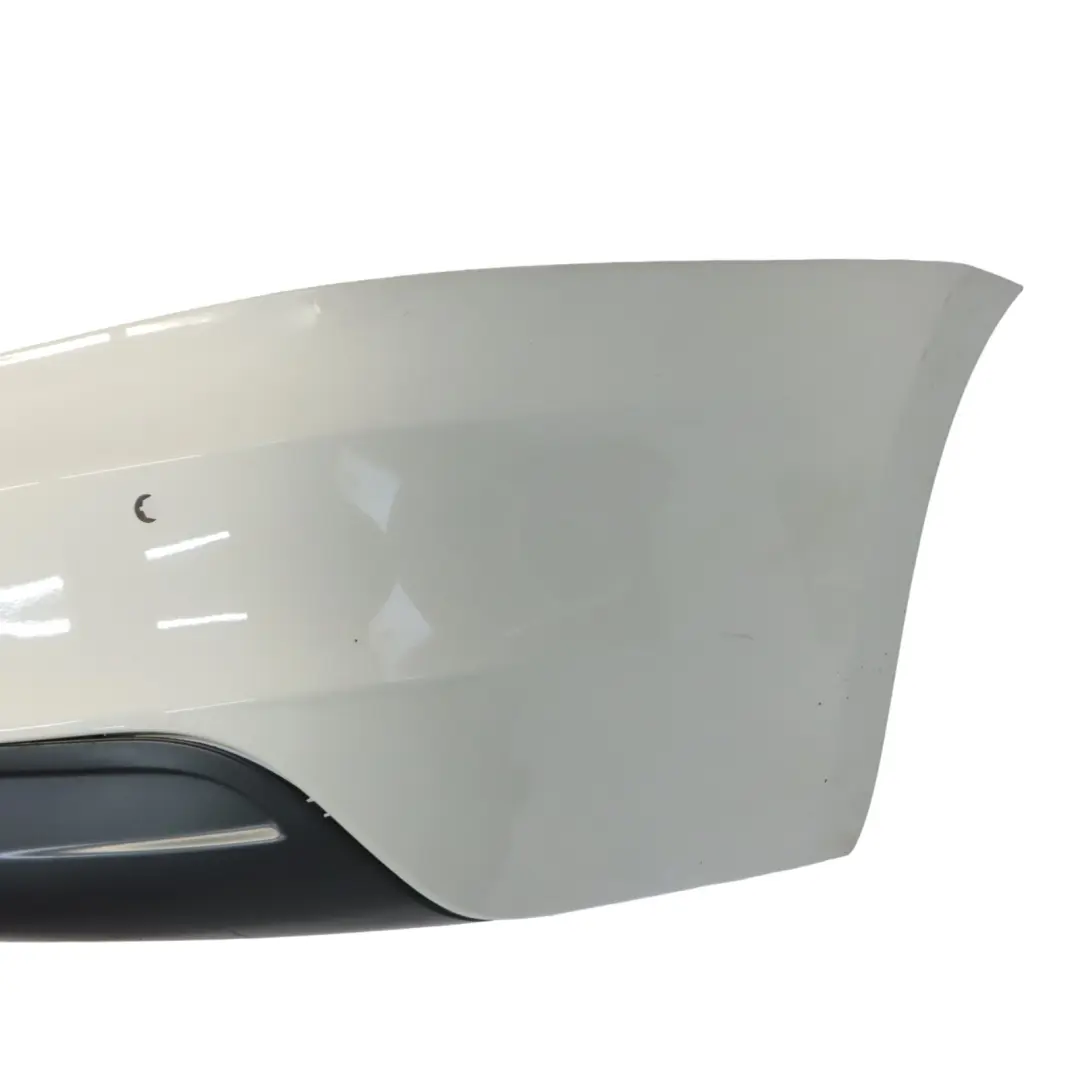 Bumper M Sport Trim Panel Alpinweiss Alpine White - 300 to BMW E82 E88 Rear with Part number 0036311 BMW E82 E88 Rear Bumper M Sport Trim Panel Alpinweiss Alpine White - 300 - SKU 0036311-AW6 - Part number 0036311
