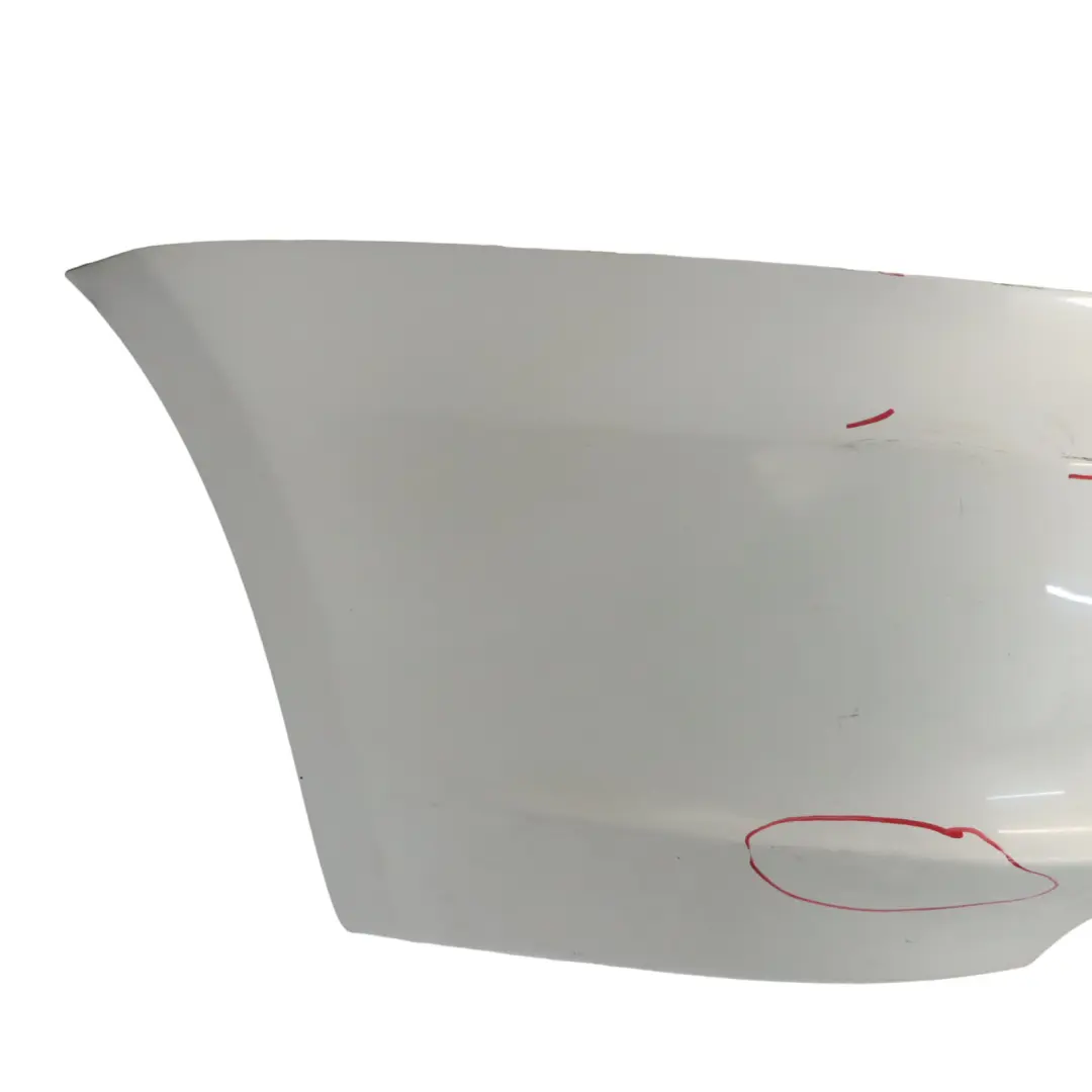 BMW E82 E88 Trim Panel Rear Bumper Alpinweiss Alpine White - 300 - SKU 0036627-AW - Part number 0036627