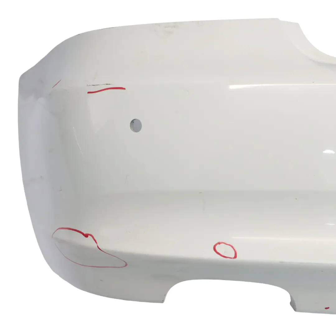 BMW E82 E88 Trim Panel Rear Bumper Alpinweiss Alpine White - 300 - SKU 0036627-AW - Part number 0036627