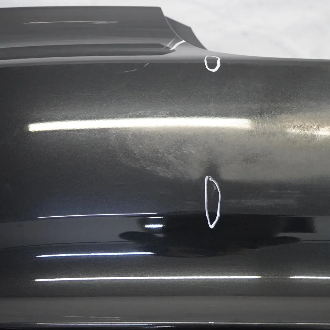 BMW E82 E88 Rear Bumper Trim Panel PDC Black Sapphire Metallic - 475 - SKU 0036630-BS1 - Part number 0036630