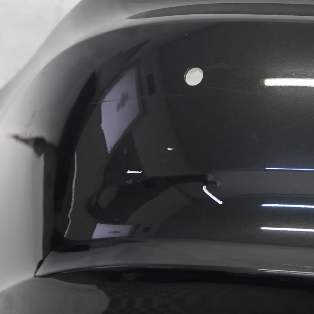 Bumper Trim Panel PDC Black Sapphire Metallic - 475 to BMW E82 E88 Rear with Part number 0036630 BMW E82 E88 Rear Bumper Trim Panel PDC Black Sapphire Metallic - 475 - SKU 0036630-BS1 - Part number 0036630