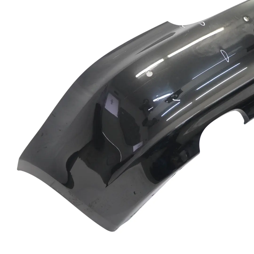 Bumper Trim Panel PDC Black Sapphire Metallic - 475 to BMW E82 E88 Rear with Part number 0036630 BMW E82 E88 Rear Bumper Trim Panel PDC Black Sapphire Metallic - 475 - SKU 0036630-BS1 - Part number 0036630