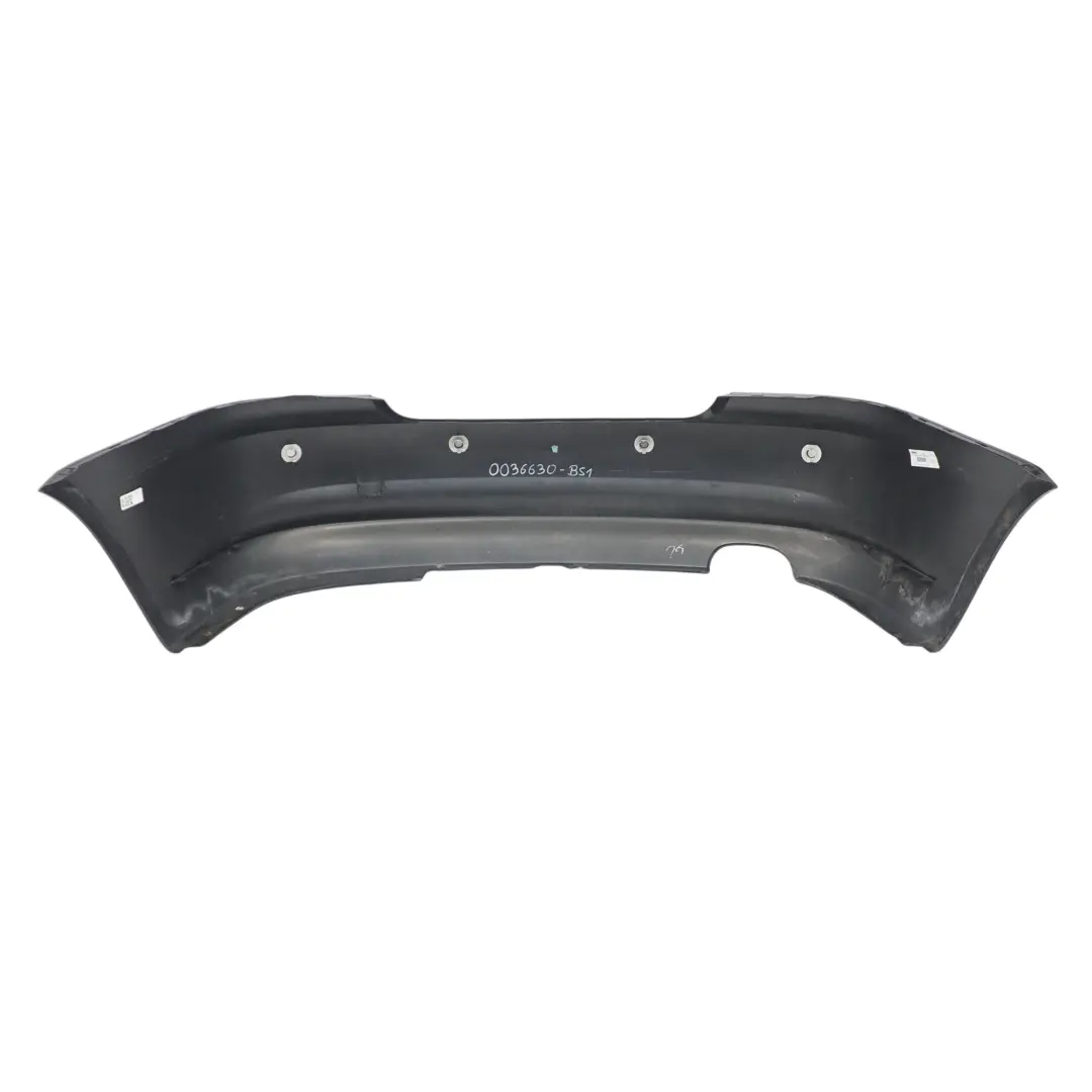 Bumper Trim Panel PDC Black Sapphire Metallic - 475 to BMW E82 E88 Rear with Part number 0036630 BMW E82 E88 Rear Bumper Trim Panel PDC Black Sapphire Metallic - 475 - SKU 0036630-BS1 - Part number 0036630
