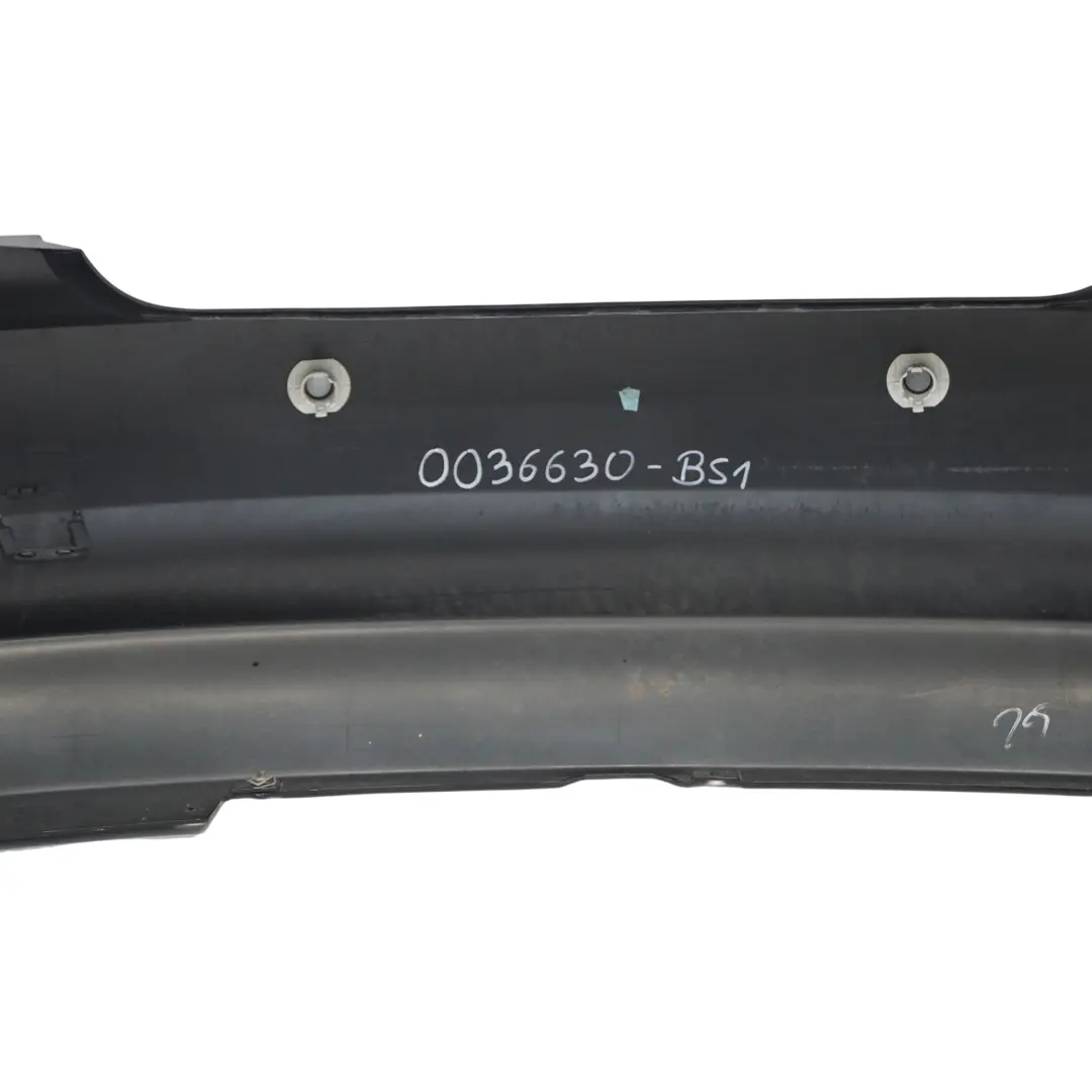 BMW E82 E88 Rear Bumper Trim Panel PDC Black Sapphire Metallic - 475 - SKU 0036630-BS1 - Part number 0036630